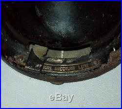 Antique vtg 1914 GE No 942263 Electric Fan Working Collar Oscillator Brass Blade