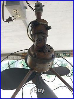 Antique westinghouse rotaire fan