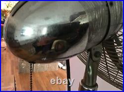 Art Deco standing fan 3 speeds Fresh'nd Aire Co. Chicago industrial