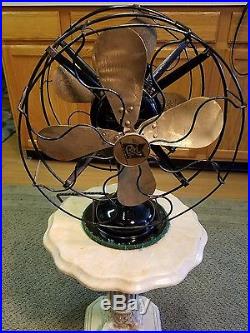 Beautiful Working Antique Robbins And Myers Double Headed Electric Fan