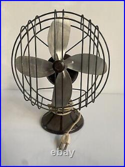 Barcol Bakelite Excellent Condition 2 speed 1930's Working Desk Fan