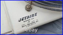 Belco Jetaire Electric Window Fan Reversible Vintage