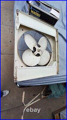 Belco Jetaire Electric Window Fan Reversible Vintage