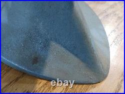 Blue FAULTLESS 10 inch OSCILLATING METAL 4-BLADE FAN