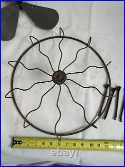 Brass Westinghouse Tesla Fan Blade Cage And Struts