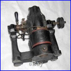 C1890 CROCKER WHEELER 1/6th HP BiPolar Antique Electric Motor-Pre Patent Plate