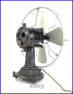 Circa 1900 Dr. MAX LEVY 10 Desk Fan Antique Electric