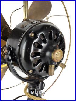 Circa 1913 12 GE SMY (Small Motor Yoke) Desk Fan