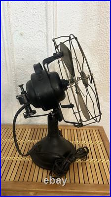 Circa 1914 16 6 blade GE SMY Desk Fan