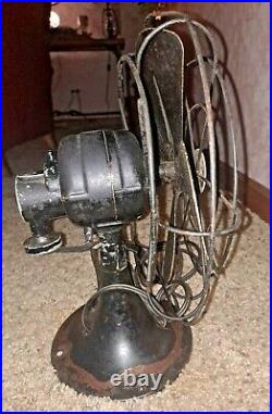 Diehl Oscillating Electric Fan 13 High Antique Fan Works Antique