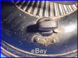 Early Antique General Electric Ac Pancake Motor Ge 1901 Patent Brass Blade Fan