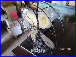 EMERSON ANTIQUE WORKING ELECTRIC FAN With BRASS BLADES
