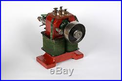 Early vintage electric dynamo/motor made by AEG/Germany around 1890