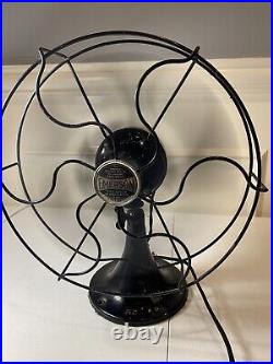 Emerson 2250B One Speed 4 Blade Oscillating Fan Bullwinkle Blades 10 Cage Works