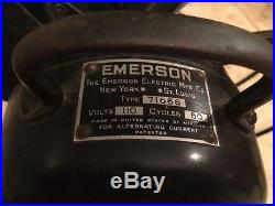 Emerson Antique Fan Model 71666