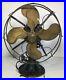 Emerson-Brass-4-Blade-Steel-Cage-13-Antique-Electric-Fan-Parts-or-Repair-01-lmo
