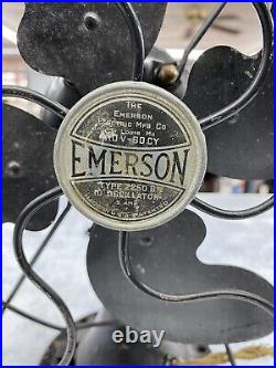 Emerson Electric MFG Desk Fan Type 2250 B