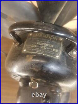 Emerson Electronic Model 79648 AK 16 Inch 79-series 1938 Vintage Fan