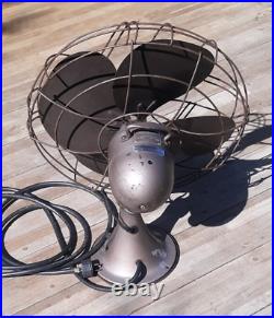 Excellent 16 Emerson Art Deco Type 77648-SO Three Speed Oscillating Table Fan