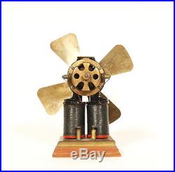 Excellent 1890 Diehl Bi-Polar Motor Edison Bipolar Fan & Dynamo Era