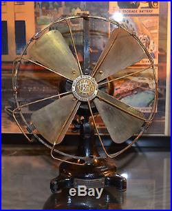 Extremly Rare Early 8 Western Electric Hawthorn Fan Ball Motor Antique Vintage