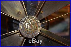 Extremly Rare Early 8 Western Electric Hawthorn Fan Ball Motor Antique Vintage