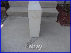 Ge 3 Speed Vintage Metal Box Fan Double Badge Unit