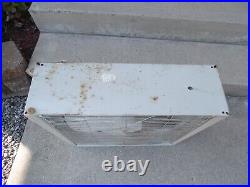 Ge 3 Speed Vintage Metal Box Fan Double Badge Unit