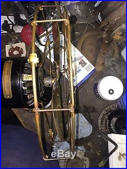 Ge Collar Oscillator Antique Brass Fan
