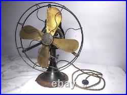 General Electric Fan GE 12 Type AOU AF2 Great Working Condition