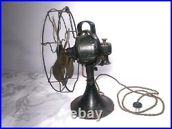 General Electric Fan GE 12 Type AOU AF2 Great Working Condition