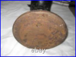 Genuine 16 Century Brass Bladed Oscillating Fan In Untouched Original Condition