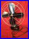 Large-Antique-Cast-Iron-HUNTER-Electric-Fan-16-Blades-Oscillating-Working-EXC-01-buo