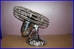 Large MCM Chrome Vintage Fresh'nd Aire Model 1700 3 Speed 23 Electric Fan WORKS