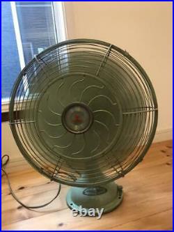 MITSUBISHI Antique Electric Fan 3 Stages Air Volume Old Tool Showa Retro Japan