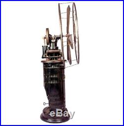 Mechanism Antique Style Old 1920's Jot's Patent Radio Kerosene Fan Fan's TF 01