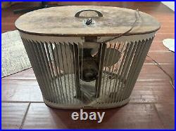 Mid-Century Modern Electric Fan Mathes Cooler Vintage Decorative