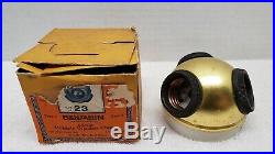 NOS Antique Benjamin Cluster 3 Light Adapter + Original Box Vintage Electric Fan