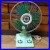 National-Antique-Electric-23cm-Tabletop-Fan-Vintage-Showa-Old-From-JAPAN-01-vyb