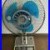 National-Antique-Electric-Fan-Three-Propeller-Vintage-Showa-Old-From-JAPAN-01-vlgc
