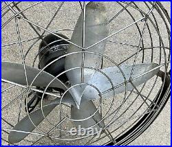 Neat Vintage Roto-Beam Model 116 2-Speed Air Circulator / Fan with Cage