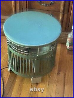 Old floor model fan as u see the picture is all original clean motor