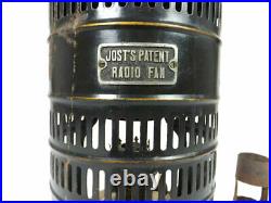 Original Condition Jost Patent Radio Hot Air Fan Sterling Engine Antique