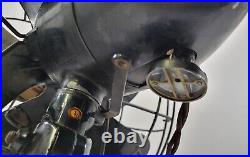 PV Vintage Diehl Green 3-Speed Electric Metal 4 Blade 14 Tabletop Fan USA