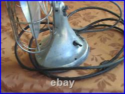 Pre War HUNTER Zephair #265 Type C-16 16 Inch Electric 3-Speed Table Fan