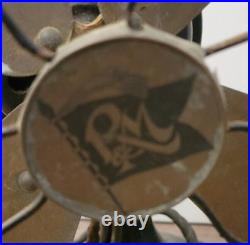 R&M Vintage 1920s 4 Blade Oscillating Fan