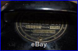Rare 1919-23 Antique Emerson 27046 DC Fan, 3 Speed Oscillating Ornate Ball Motor