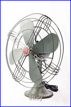 RARE VINTAGE ANTIQUE COLLECTIBLE SUPER Q GE FAN Model FM16-S1