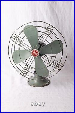 RARE VINTAGE ANTIQUE COLLECTIBLE SUPER Q GE FAN Model FM16-S1