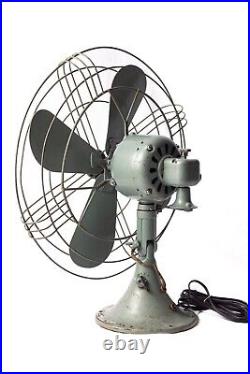 RARE VINTAGE ANTIQUE COLLECTIBLE SUPER Q GE FAN Model FM16-S1